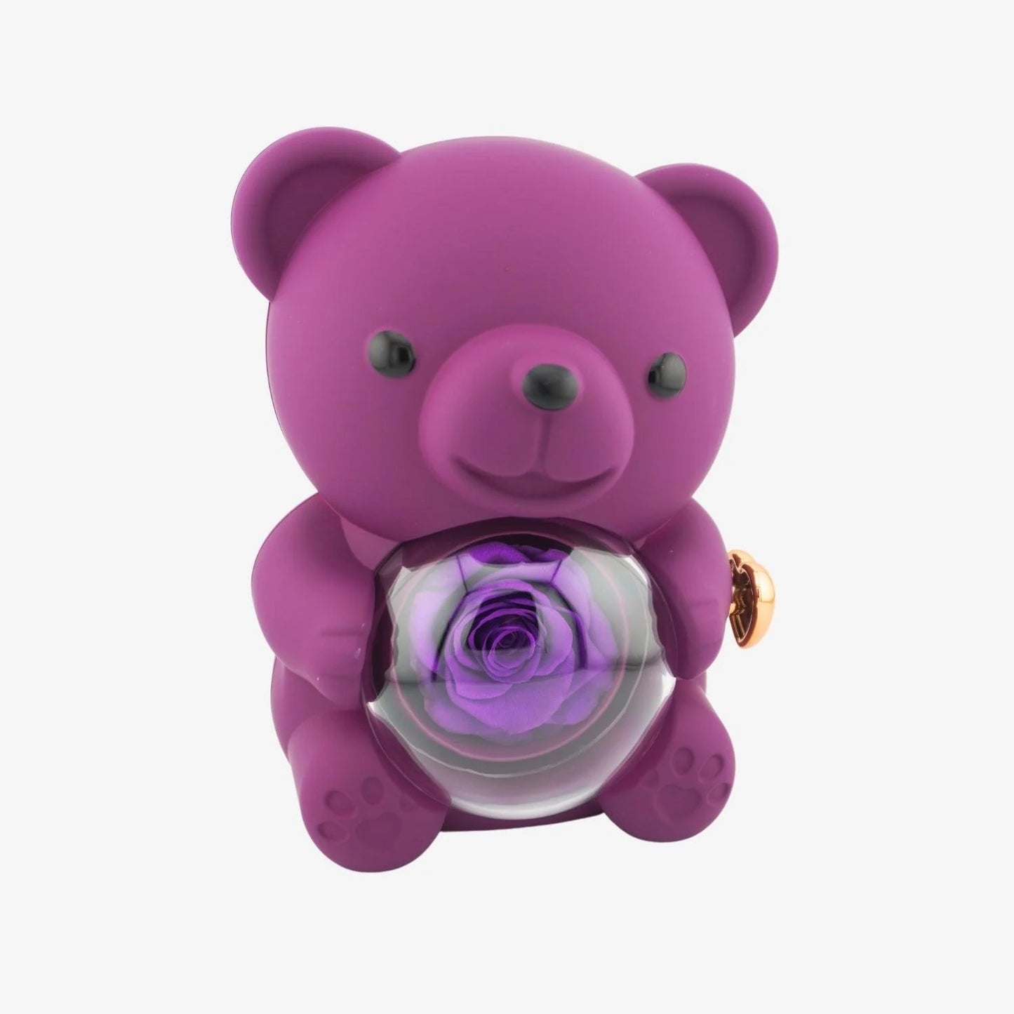 Forever Rose Bear Necklace Gift Set