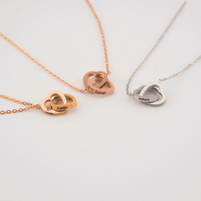Custom Heart Necklace Gift for Her