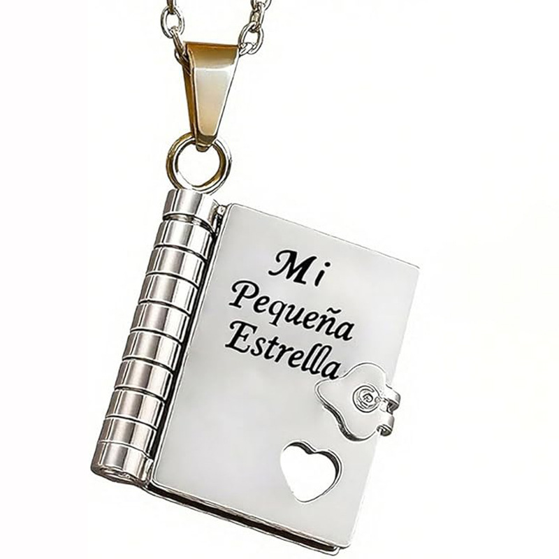Custom Engraved Love Letter Necklace