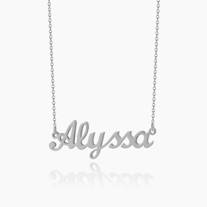 Personalized 18K Gold Name Necklace