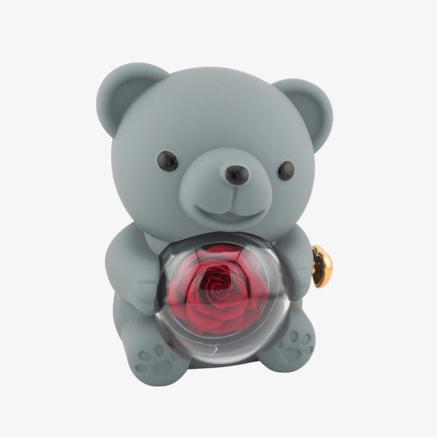 Forever Rose Bear Necklace Gift Set