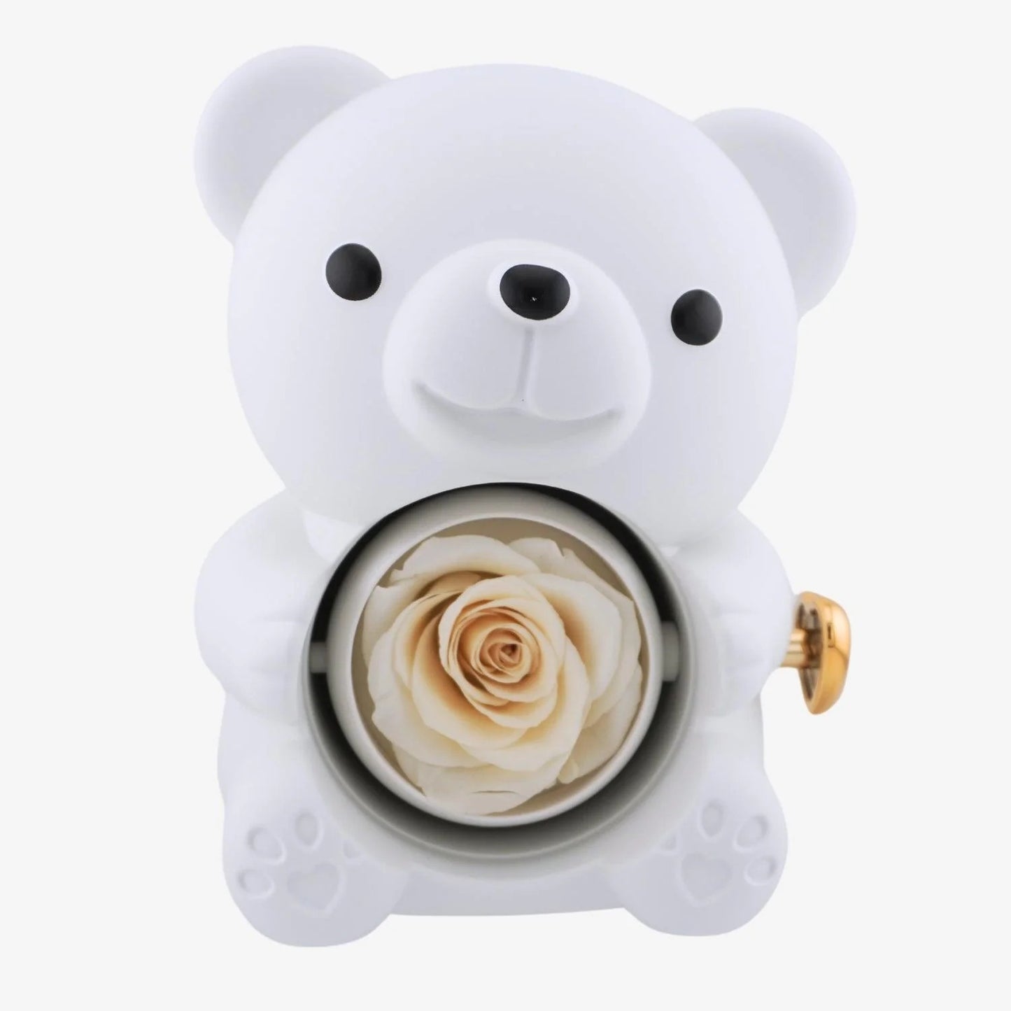 Forever Rose Bear Necklace Gift Set